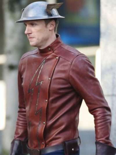 Buy The Flash S02 Jay Garrick Brown Leather Jacket