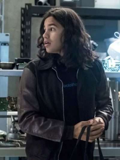 The Flash S04 Cisco Ramon Bomber Leather Jacket