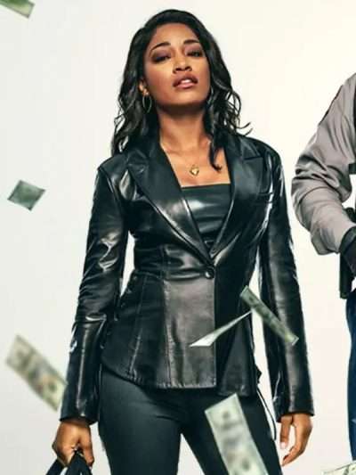 Keke Palmer The Pickup Black Leather Jacket