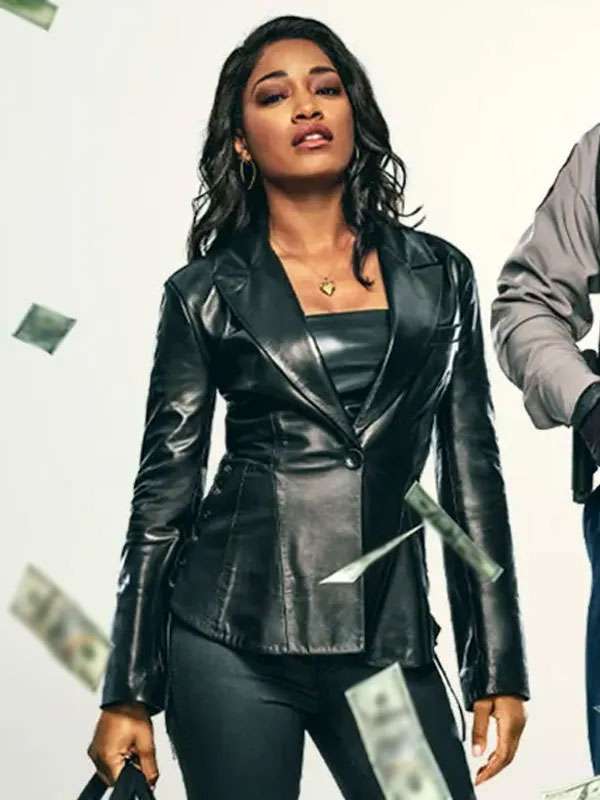 Keke Palmer The Pickup Black Leather Jacket