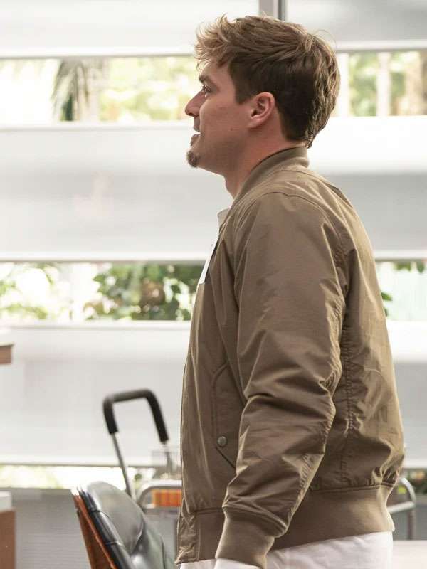 Buy The Rookie S07 Enrique Hernandez Brown Bomber Jacket