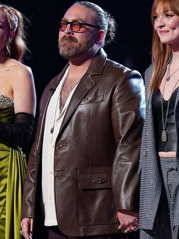 Adam David The Voice S27 Winner Brown Blazer