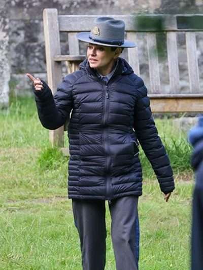 Shop Geraldine Scott Wake Up Dead Man Puffer Jacket