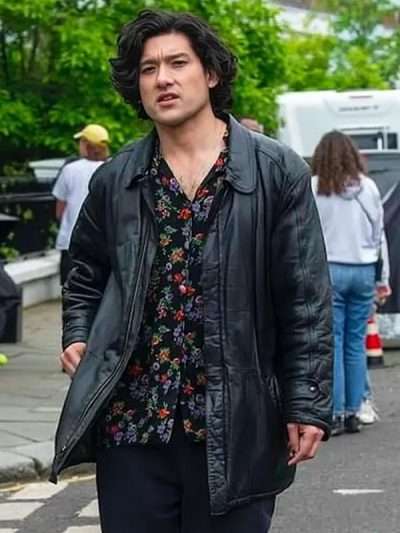 Too Much 2025 Will Sharpe Black Leather Jacket