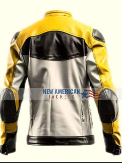 Cafe Racer Leather Jacket with Armor