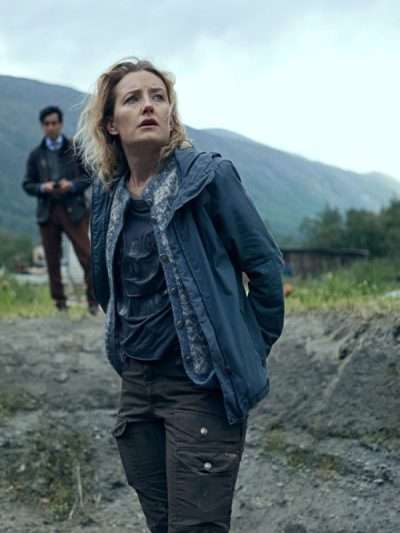 Ine Marie Wilmann Troll Blue Cotton Jacket