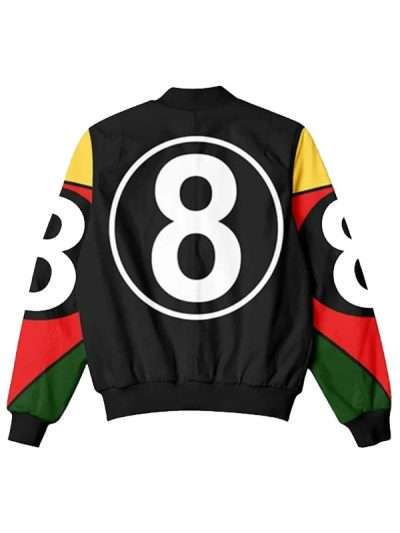 8 Ball 90s Style Vintage Bomber Jacket for Sale