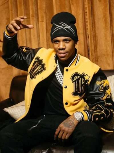 Shop A Boogie Wit Da Hoodie Varsity Jacket