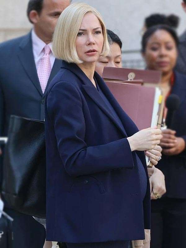 Movie A Place in Hell Michelle Williams Blue Blazer