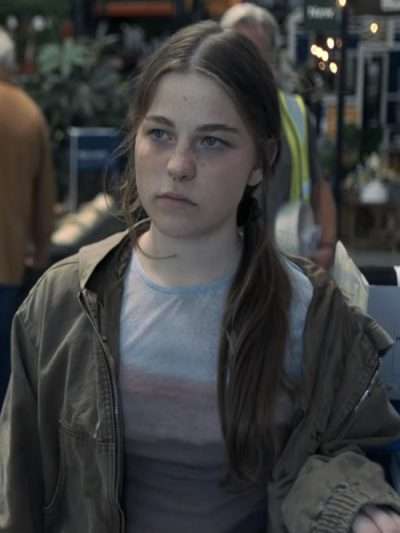 Amelie Pease Adolescence Brown Jacket
