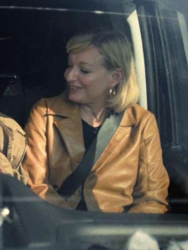 Shop Christine Tremarco Adolescence Brown Leather Jacket