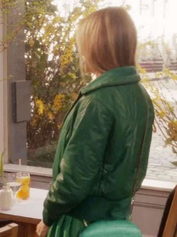 And Just Like That S02 Carrie Bradshaw Green Jacket