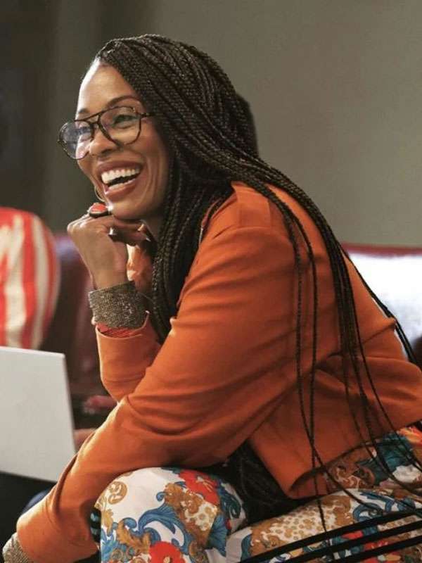 And Just Like That S01 Dr. Nya Wallace Orange Field Jacket