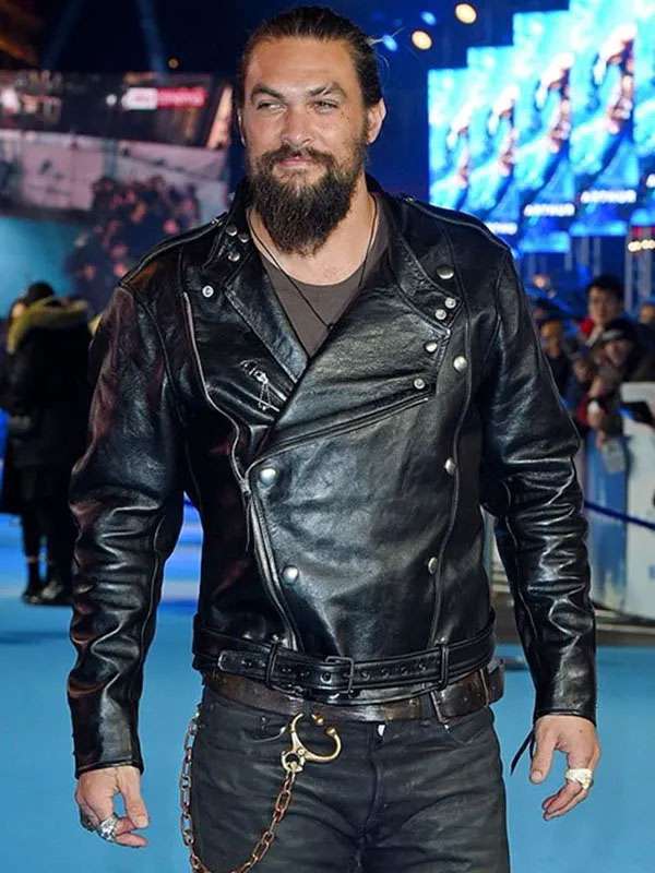 Aquaman and the Lost Kingdom Jason Momoa Leather Jacket