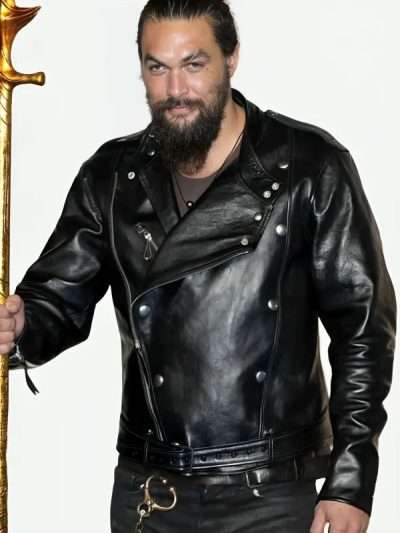 Jason Momoa Aquaman and the Lost Kingdom Leather Jacket