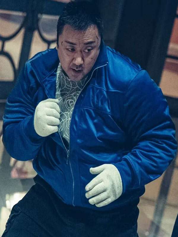 Ma Dong-seok Blue Jacket