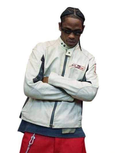 Travis Scott El Clasico Leather Jacket