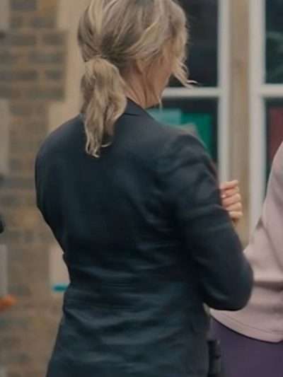 Renée Zellweger Bridget Jones Mad About the Boy 2025 Black Blazer
