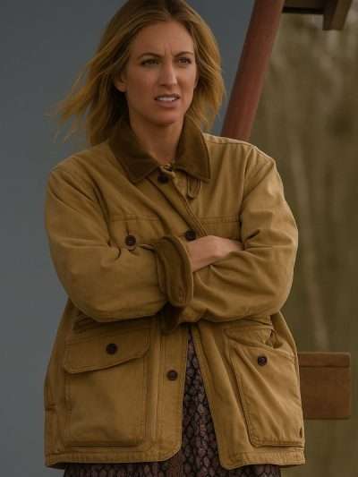 The Hunting Wives Brittany Snow Brown Jacket