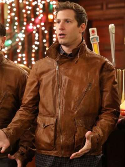 Jake Peralta Brooklyn Nine-Nine Brown Leather Jacket
