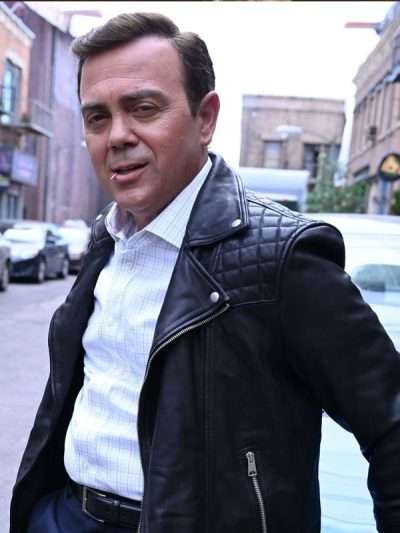 Charles Boyle Brooklyn Nine-Nine Black Leather Jacket