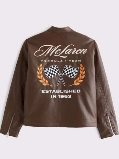 Shop Formula 1 McLaren Leather Jacket