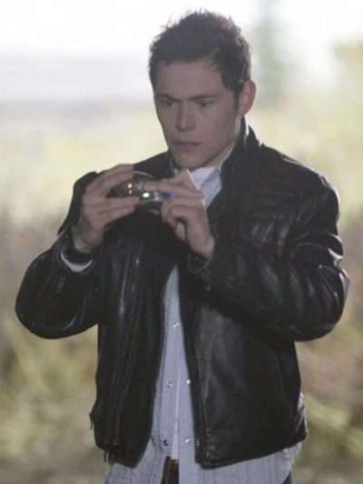 Torchwood Owen Harper Black Leather Jacket