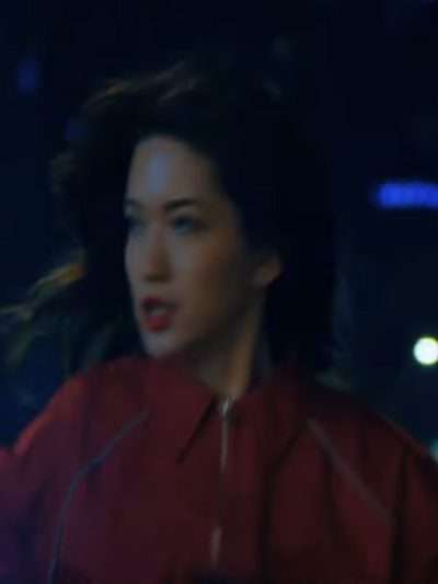 Butterfly Reina Hardesty Red Jacket