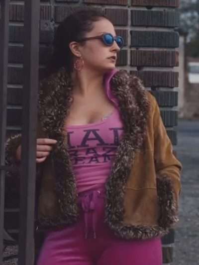 Cheyenne Puga Neighborhood Watch Brown Fur Jacket
