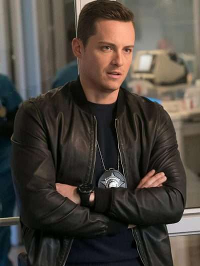 TV Series Chicago Med Jay Halstead Black Bomber Jacket