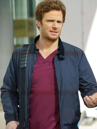 Nick Gehlfuss Chicago Med S04 Blue Jacket