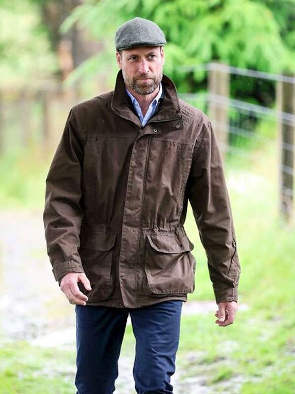 Prince William Brown Cotton Jacket
