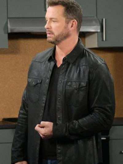 Eric Martsolf Days of Our Lives Leather Jacket