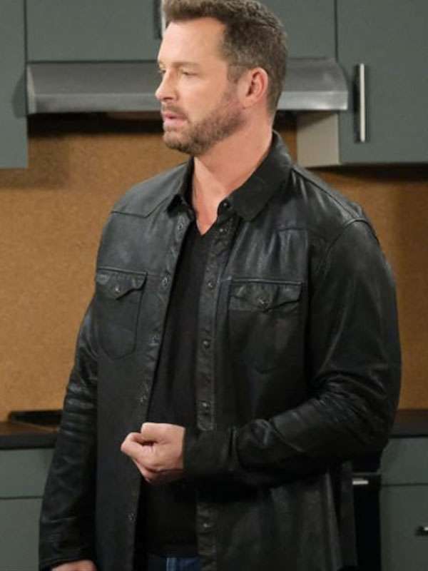 Eric Martsolf Days of Our Lives Leather Jacket