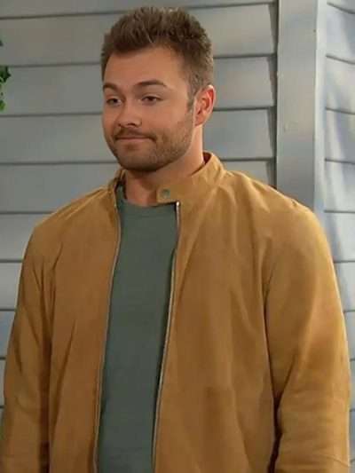 TV Series Days of Our Lives Doug Williams III Suede Jacket