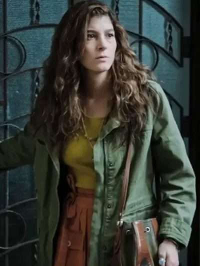 Delirium 2025 Agustina Green Cotton Jacket