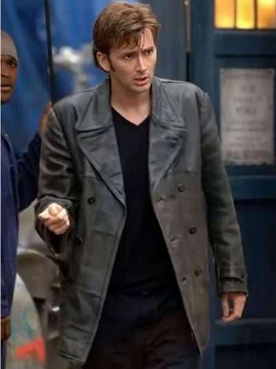 Doctor Who David Tennant Black Peacoat