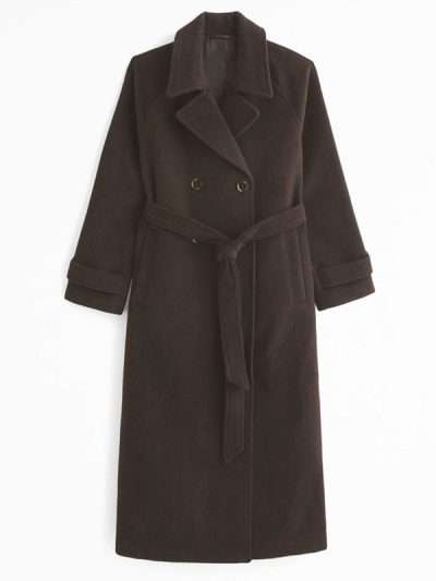 Down Home Fab 2025 Chelsea DeBoer Brown Trench Coat