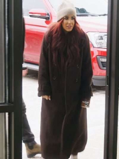 Chelsea DeBoer Down Home Fab Brown Wool Coat