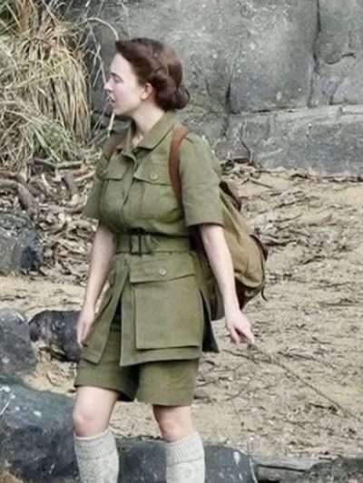 Get Eden 2025 Sydney Sweeney Green Cotton Jacket