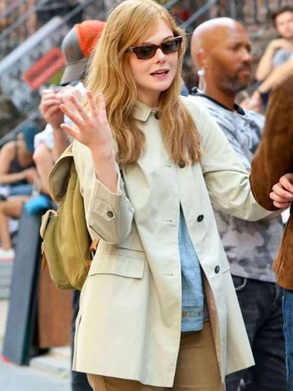 A Complete Unknown 2024 Sylvie Russo Off White Cotton Jacket