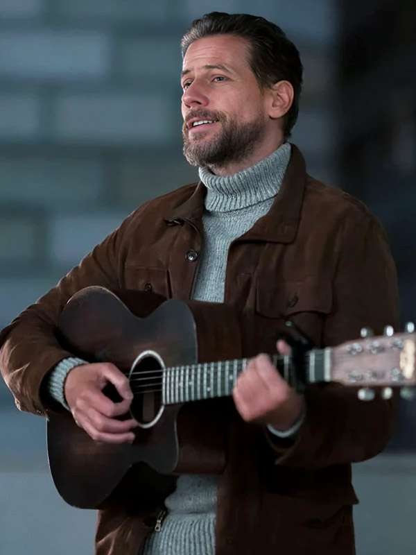 Ioan Gruffudd Elsbeth S02 Brown Jacket