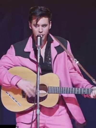 Austin Butler Elvis Pink Suit