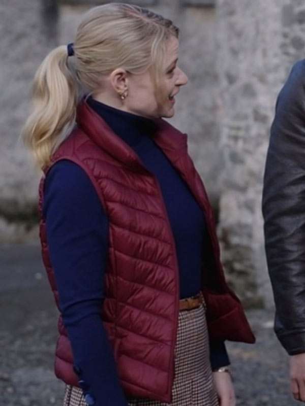 The Reluctant Royal Emilie de Ravin Puffer Vest