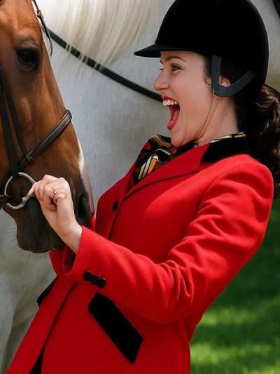 TV Series The Nanny Fran Drescher Red Blazer