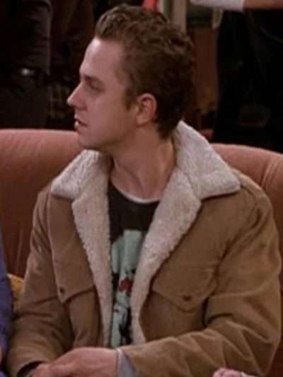 Friends S04 Frank Buffay Jr Brown Leather Jacket