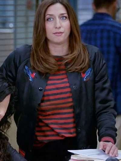 Gina Linetti Brooklyn Nine-Nine Black Bomber Jacket