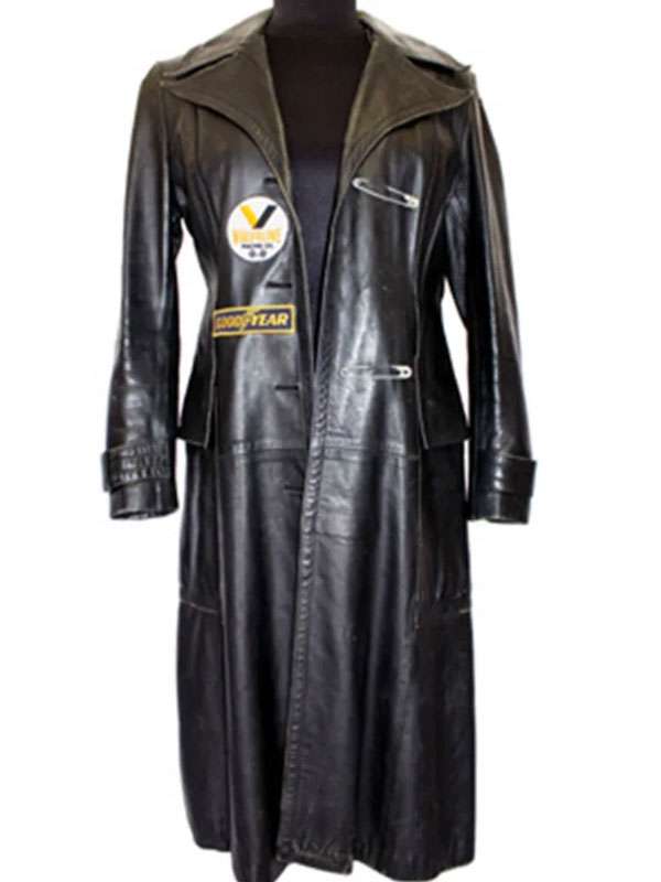 Angelina Jolie Gone in 60 Seconds Black Leather Coat