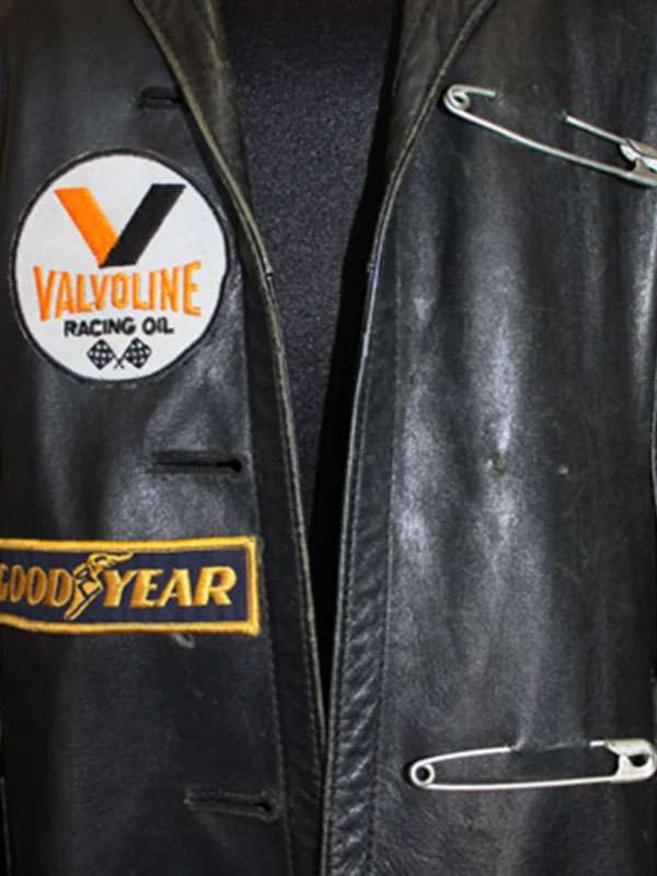 Gone in 60 Seconds Angelina Jolie Black Leather Coat