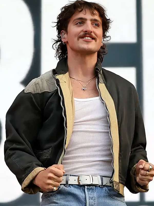 Benson Boone Governors Ball 2025 Black Jacket